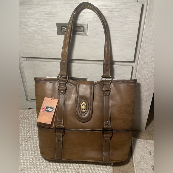Justin Boots Bags Justin Boots Womens Large Tote Purse Bag